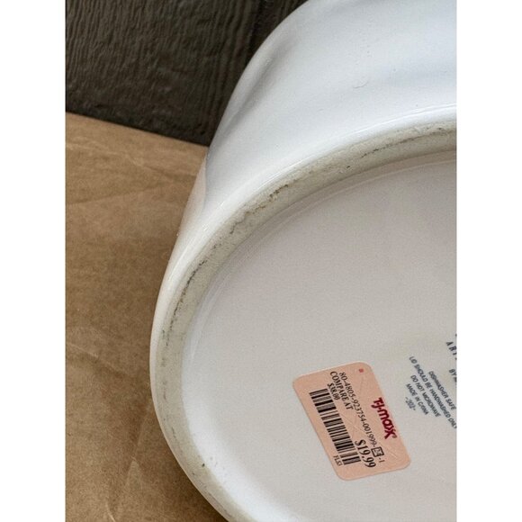 Rae Dunn Gingerbread Cookie Jar Ceramic Canister Fitted Lid Christmas Holiday - Picture 14 of 14